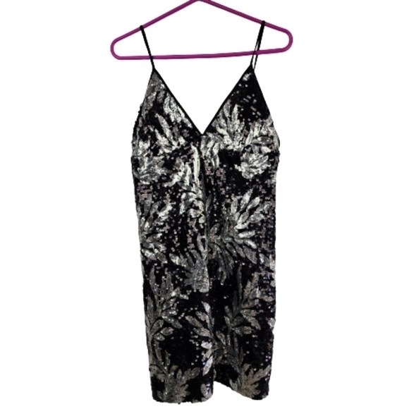 Walter Baker Luella Sequin Fantasy Dress Size 10 - Picture 3 of 16